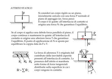 Leban - Fondamenti di meccanica e biomeccanica ... - I blog di Unica