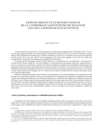 Maquette MSAMF - Académies et Sociétés savantes de Toulouse