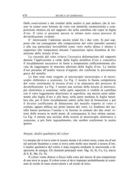 Ricerca storico-archeologica in Giordania XVII – 1997