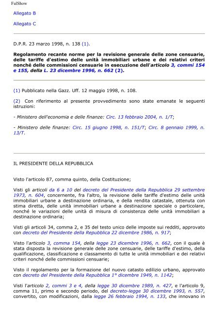 riferimenti normativi - Collegio Geometri e Geometri Laureati della ...