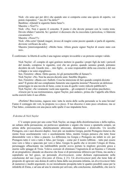 Thank You for smoking.pdf - Scuola Superiore Avvocatura