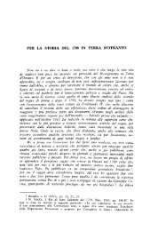 PER LA STORIA DEL 1799 IN TERRA D'OTRANTO