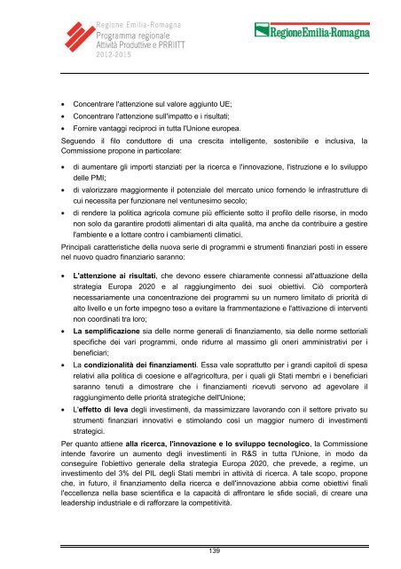 Programma - Regione Emilia-Romagna