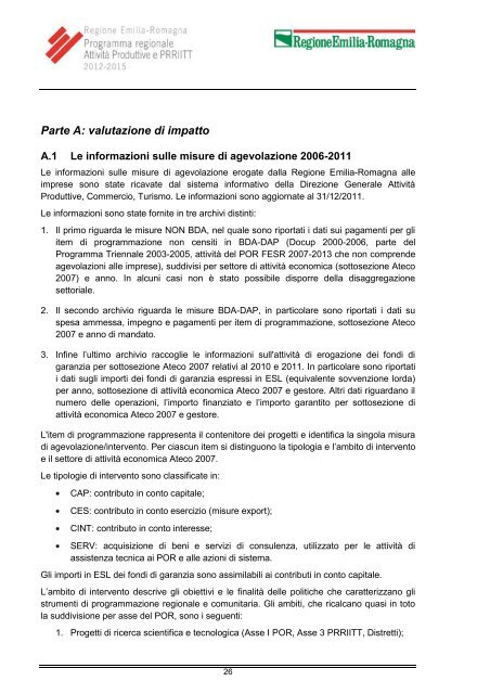 Programma - Regione Emilia-Romagna