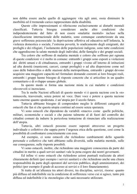 LA CITTADINANZA COME FORMA DI TOLLERANZA - Exclusion.net