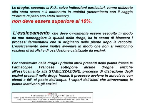 prodotti farmaceutici ottenuti da droghe vegetali - I blog di Unica