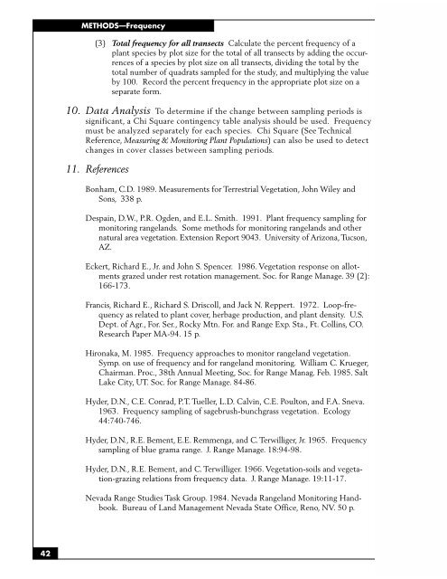 SAMPLING VEGETATION ATTRIBUTES - New Mexico NRCS - US ...