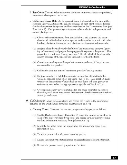 SAMPLING VEGETATION ATTRIBUTES - New Mexico NRCS - US ...