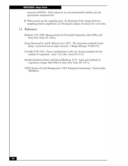 SAMPLING VEGETATION ATTRIBUTES - New Mexico NRCS - US ...