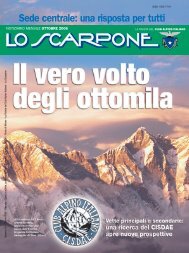 LO SCARPONE 10 - Club Alpino Italiano