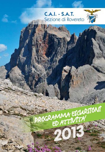 PROGRAMMA ESCURSIONI ED ATTIVITA' - Sat Rovereto