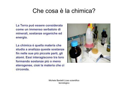 miscugli eterogenei - IIS Galilei Crema