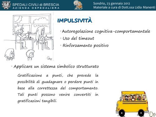 il bambino adhd a scuola: modalità di osservazione e ... - G. Garibaldi