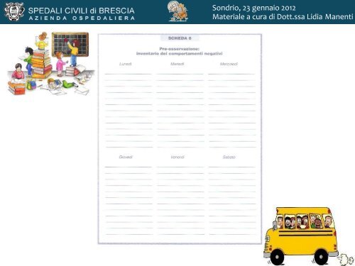 il bambino adhd a scuola: modalità di osservazione e ... - G. Garibaldi