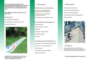 Flyer Erwerbslosenberatungsstelle_2 - Duisburger Werkkiste