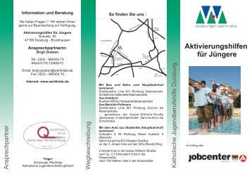 Flyer download - Duisburger Werkkiste