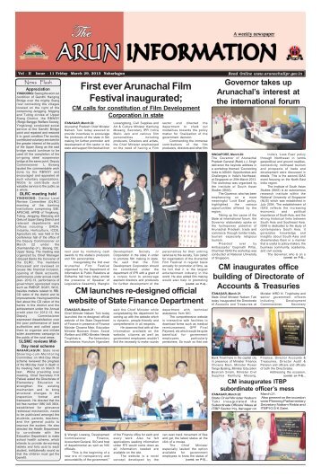 Issue 11 - Arunachal IPR