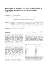 An overview of formation and roles of acetaldehyde in winemaking ...