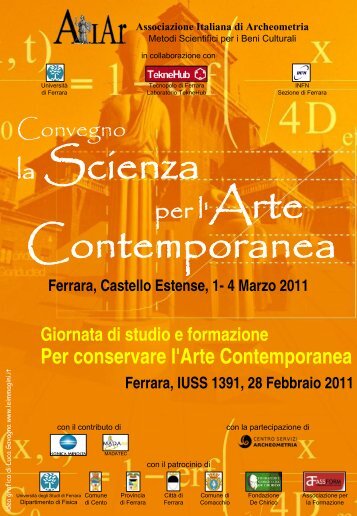 Convegno AIAr La scienza per l'arte contemporanea