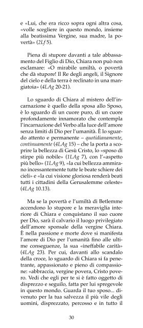 scarica la Lettera su S. Chiara - Provincia di San Michele Arcangelo ...