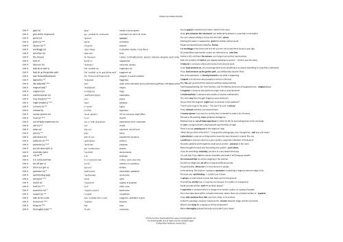 Global Upper Intermediate Wordlist Italian