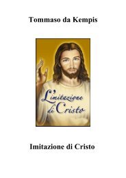 Tommaso da Kempis Imitazione di Cristo - Devozioni