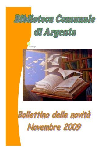 Narrativa e saggistica - Comune di Argenta