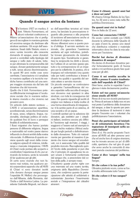 N. 5 - Maggio 2007 P oste Italiane S. p. A. - Parrocchia di Chiari