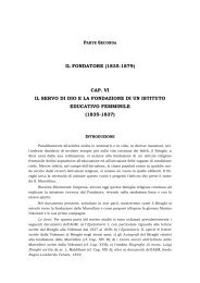 cap. vi il servo di dio e la fondazione di un istituto ... - Suore Marcelline