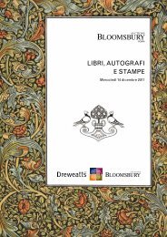 LIBRI, AUTOGRAFI E STAMPE - Bloomsbury Auctions