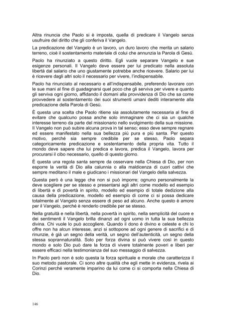 PRIMA LETTERA AI CORINZI - Parrocchia GOTTOLENGO