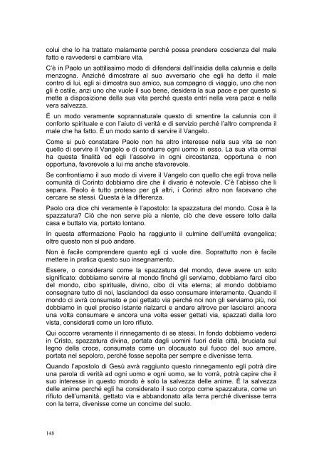 PRIMA LETTERA AI CORINZI - Parrocchia GOTTOLENGO