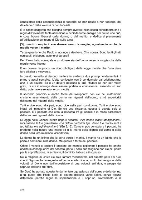 PRIMA LETTERA AI CORINZI - Parrocchia GOTTOLENGO