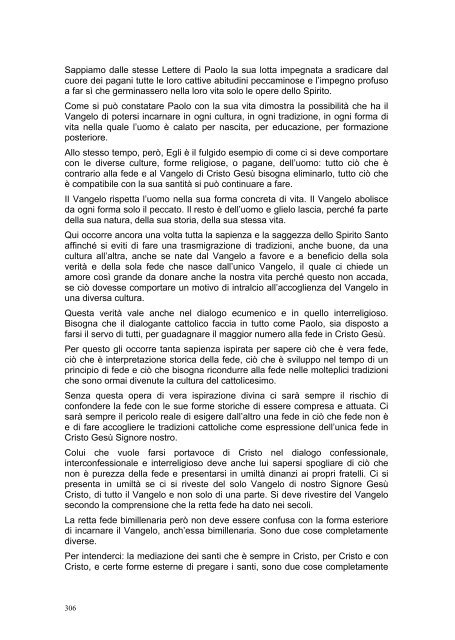 PRIMA LETTERA AI CORINZI - Parrocchia GOTTOLENGO