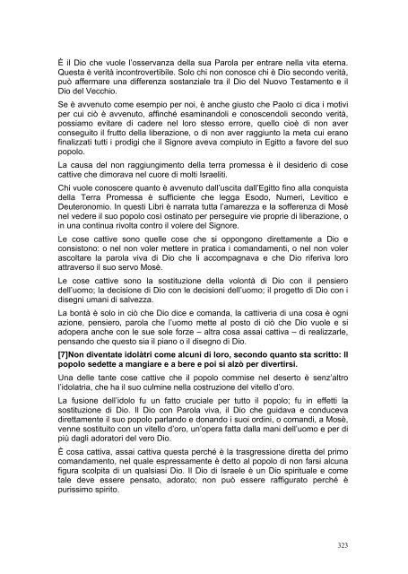 PRIMA LETTERA AI CORINZI - Parrocchia GOTTOLENGO