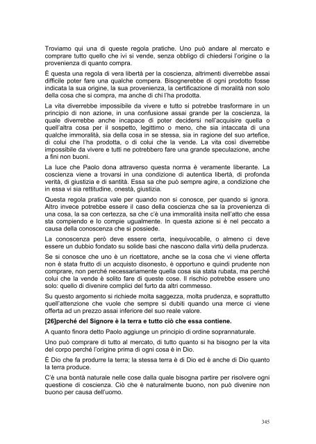 PRIMA LETTERA AI CORINZI - Parrocchia GOTTOLENGO