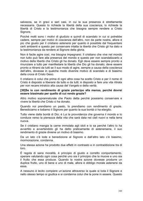 PRIMA LETTERA AI CORINZI - Parrocchia GOTTOLENGO