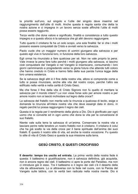 PRIMA LETTERA AI CORINZI - Parrocchia GOTTOLENGO