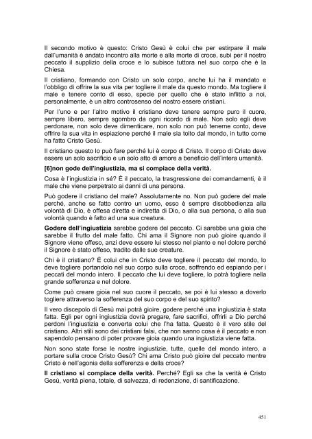 PRIMA LETTERA AI CORINZI - Parrocchia GOTTOLENGO