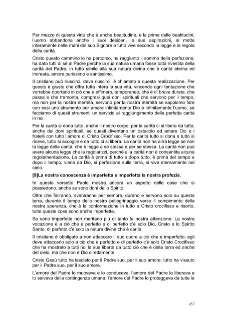 PRIMA LETTERA AI CORINZI - Parrocchia GOTTOLENGO