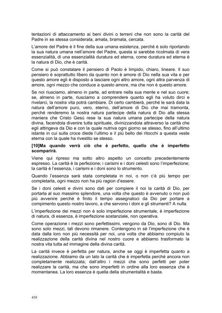 PRIMA LETTERA AI CORINZI - Parrocchia GOTTOLENGO