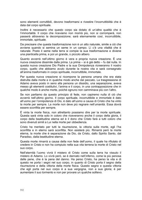 PRIMA LETTERA AI CORINZI - Parrocchia GOTTOLENGO