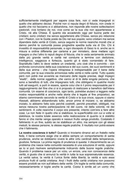 PRIMA LETTERA AI CORINZI - Parrocchia GOTTOLENGO