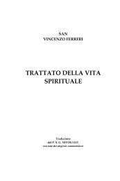 TRATTATO DELLA VITA SPIRITUALE - Vincenzo Topa