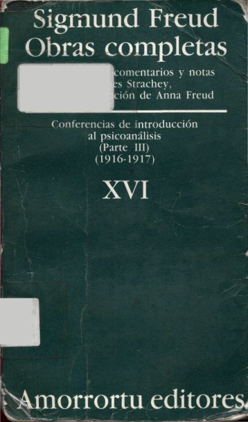 Conferencias de introducción al psicoanálisis (Parte III) (1916-1917)