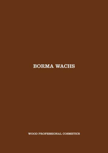 BORMA WACHS - Acquila