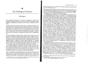 Agawu, "The Challenge of Semiotics"