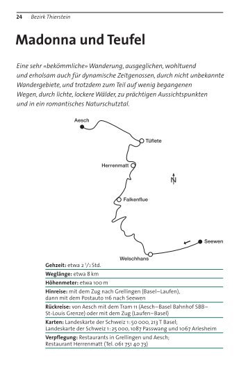 Madonna und Teufel - Baselland Tourismus