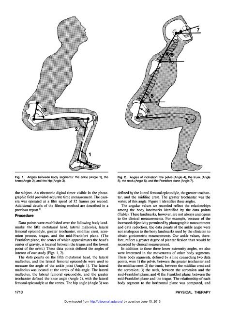 Sit-to-Stand Movement Pattern A Kinematic Study - Physical Therapy