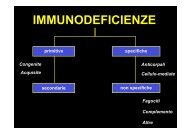 IMMUNODEFICIENZE